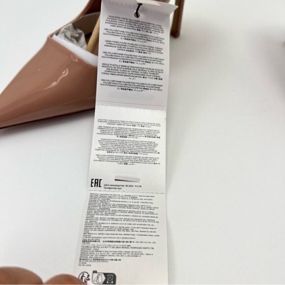 Mango - Ladies Pointed Toe Heel Shoes - Nude. Size: 6.5 (US). NIB - Picture 12 of 16